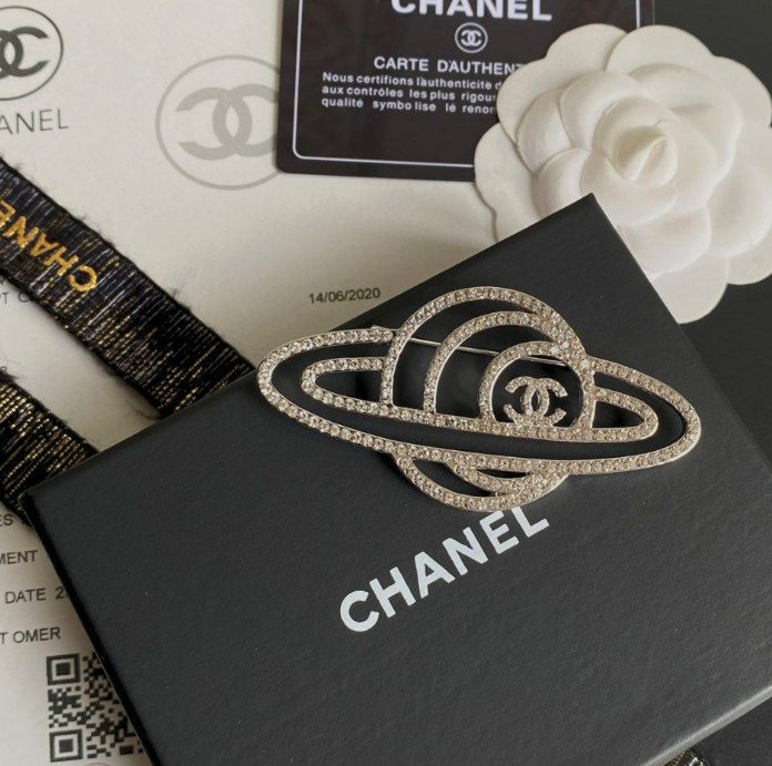 Bruno Saturn, Not Mars Luxe Brooch Pin