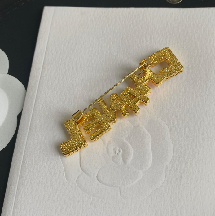 Color Blocked - Luxe Fashion Design Brooch Pin