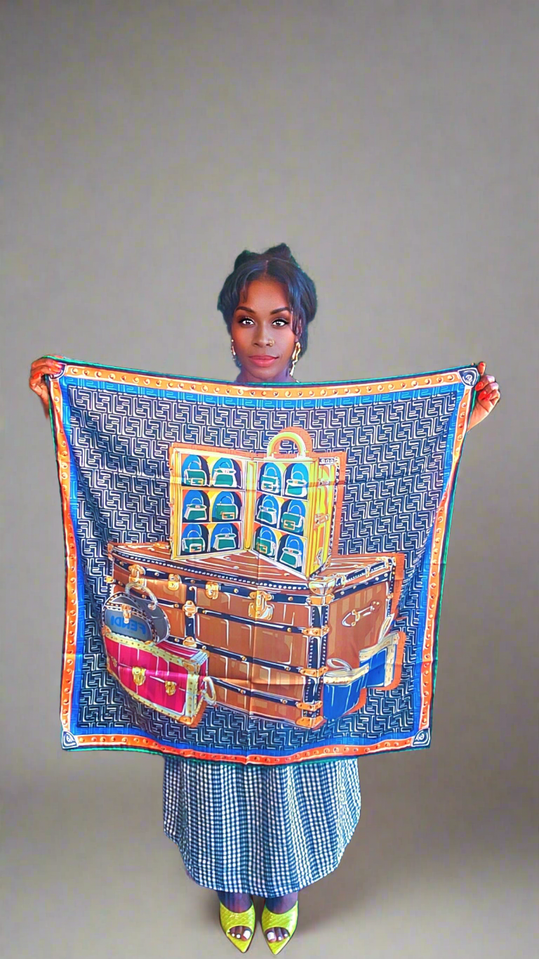 Luggage F-Scarf - Multi (X Large)