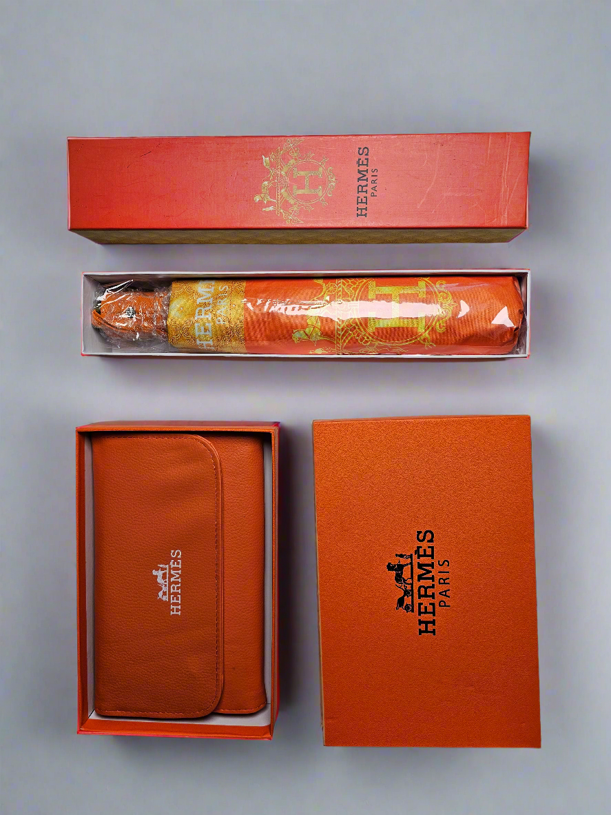 Makeup Clutch (12 Brushes) - H'Orange