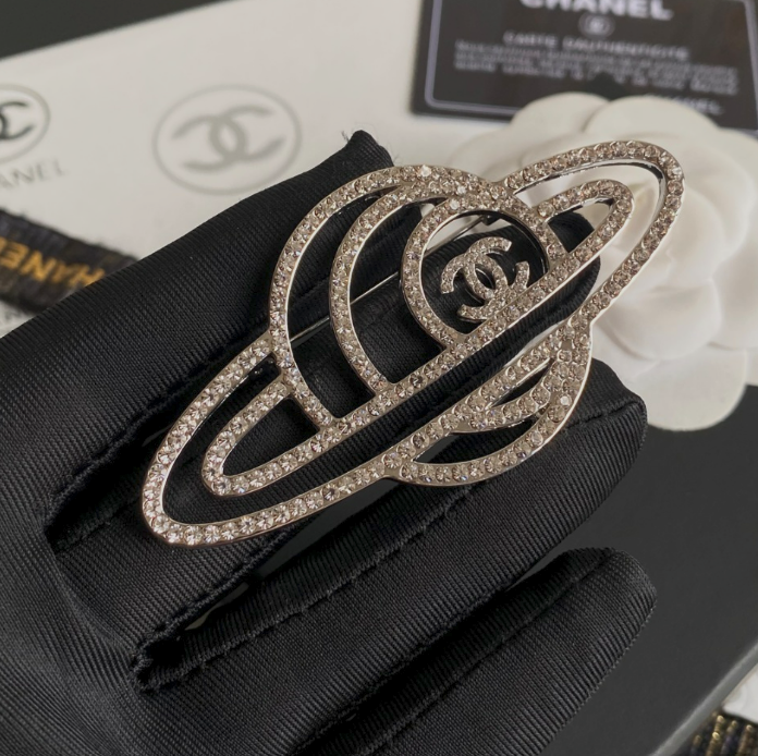 Bruno Saturn, Not Mars Luxe Brooch Pin