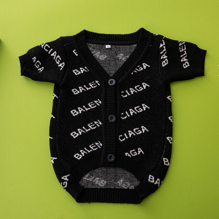 Biaga Button Down Sweater (Black) - Large