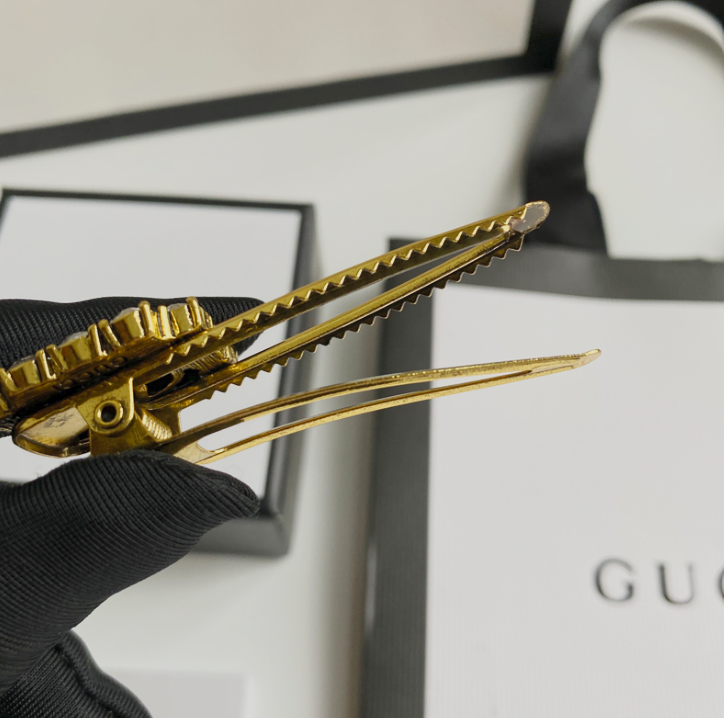 Golden G Hair Clip - Luxe Fashion Design Hair Pin Accessory