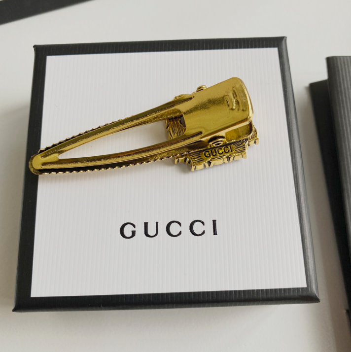 Golden G Hair Clip - Luxe Fashion Design Hair Pin Accessory