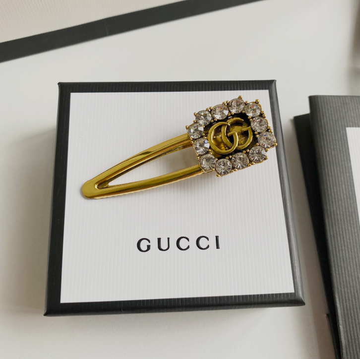 Golden G Hair Clip - Luxe Fashion Design Hair Pin Accessory