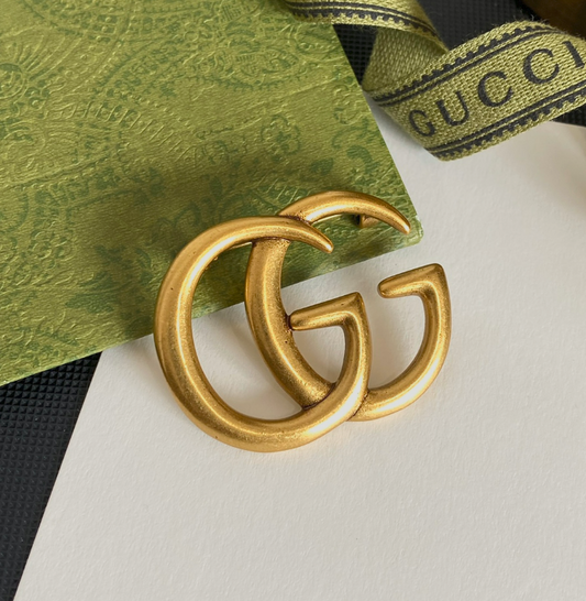 Matte G - Luxe Fashion Design Brooch Pin