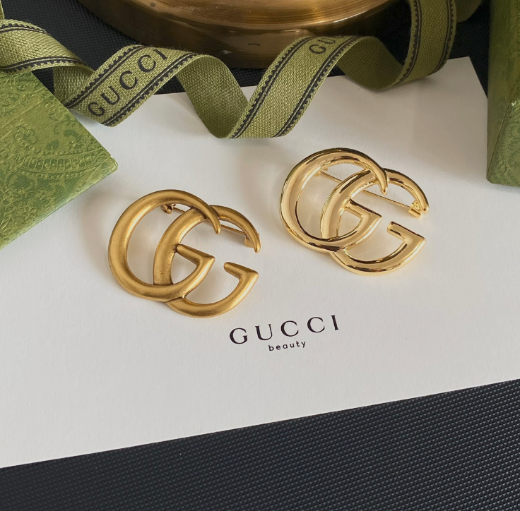 Matte G - Luxe Fashion Design Brooch Pin