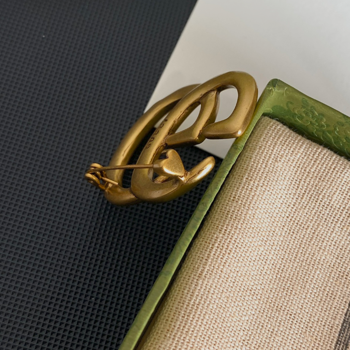 Matte G - Luxe Fashion Design Brooch Pin