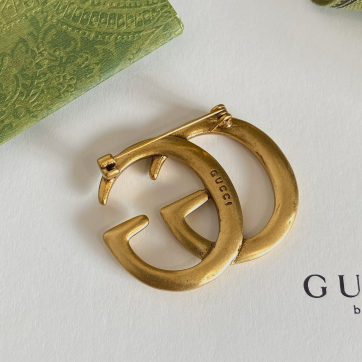 Matte G - Luxe Fashion Design Brooch Pin
