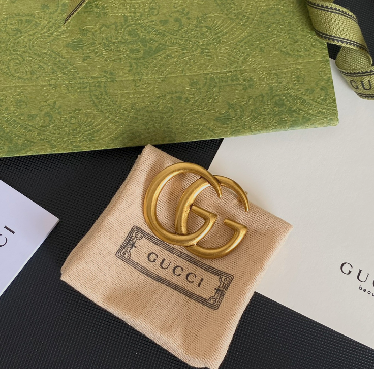 Matte G - Luxe Fashion Design Brooch Pin