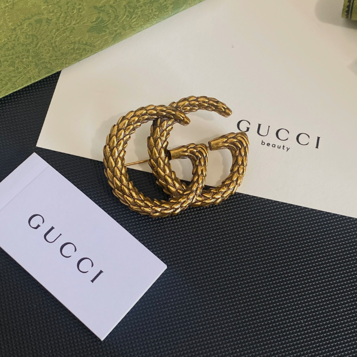 Snake Skin Pin - Luxe Fashion Design Brooch Pin