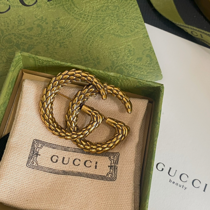 Snake Skin Pin - Luxe Fashion Design Brooch Pin