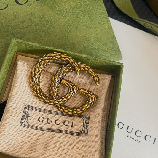 Snake Skin Pin - Luxe Fashion Design Brooch Pin