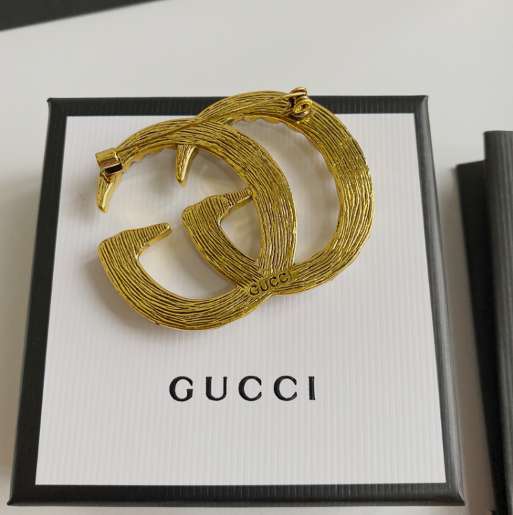 Those Diamonds Are G - Luxe Fashion Design Brooch Pin