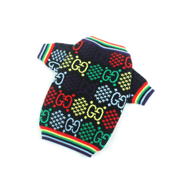 Multi Color Block Sweater - Black