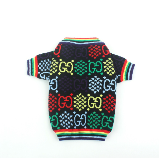 Multi Color Block Sweater - Black