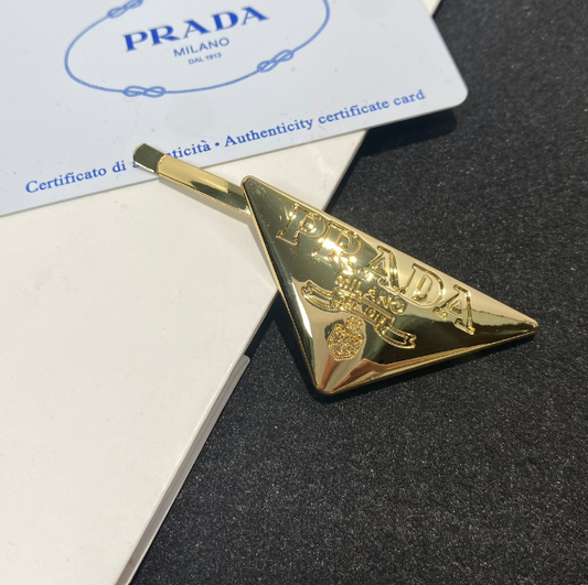 Prad-aah Hair Clip - Gold