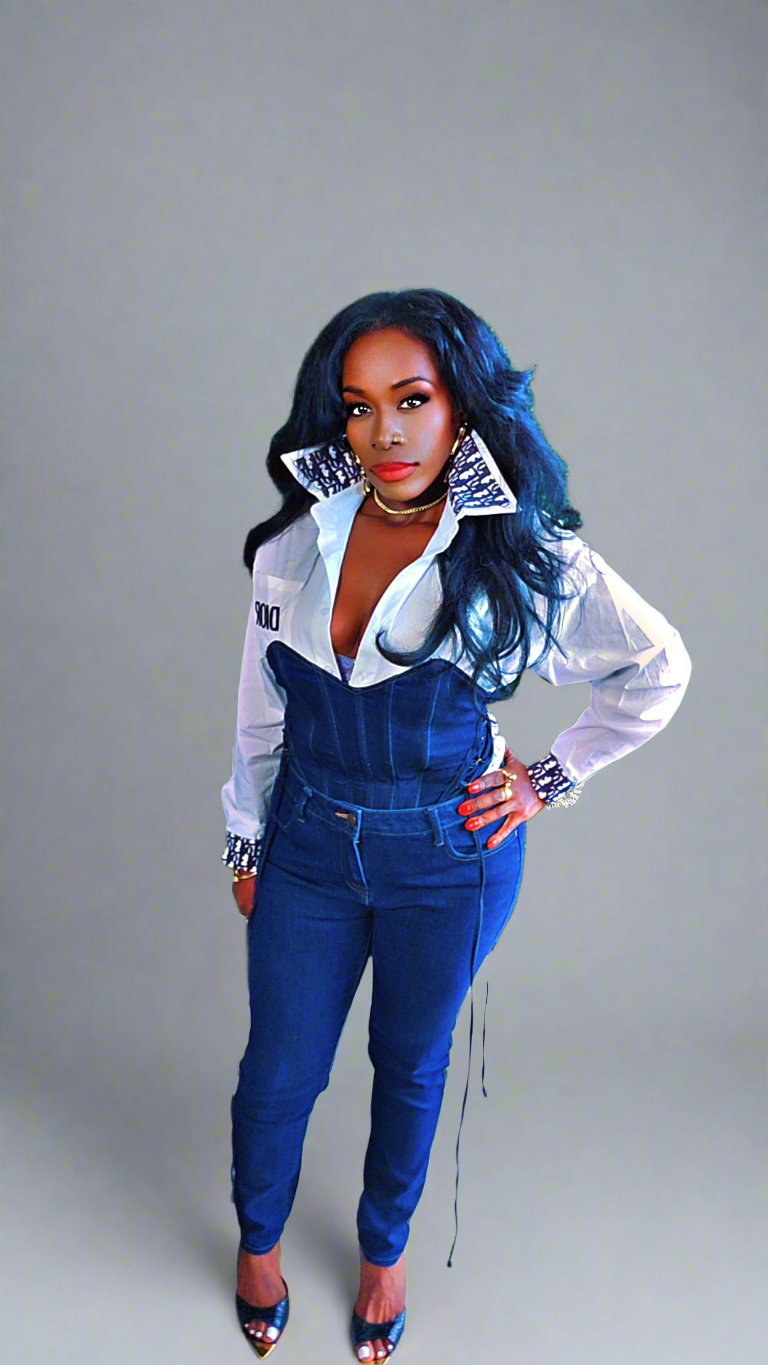 Double Collar Button-Down (White) - M