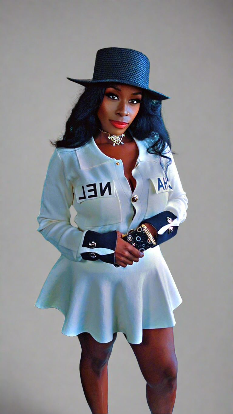 Ying Yang Sweater (White) - S/M