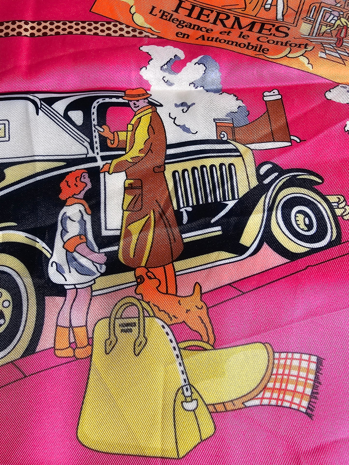 Road Trip Scarf (X Large) - Pink / Orange / Yellow Multi