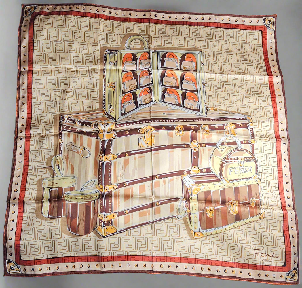 Luggage F-Scarf (X Large) - Cream