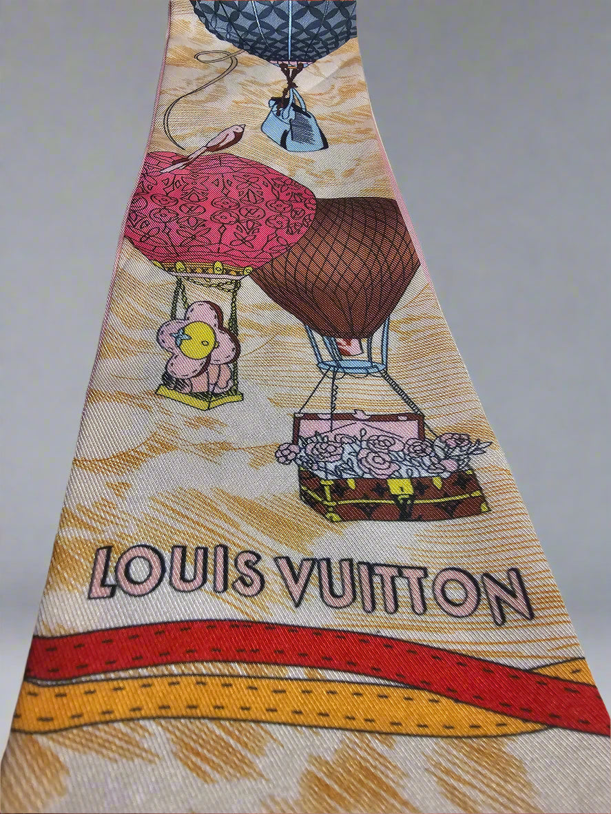 Hot Air Balloon Scarf - Pink Multi (Reversible)