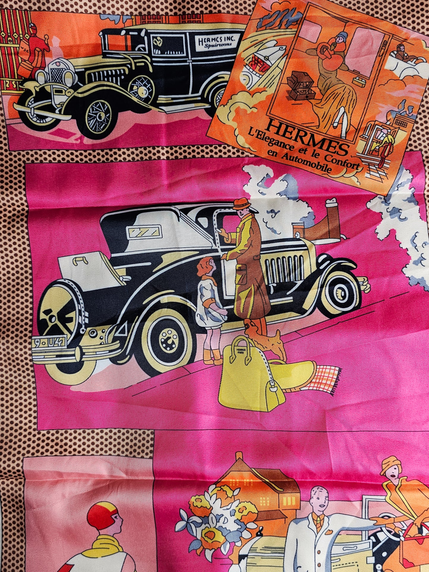 Road Trip Scarf (X Large) - Pink / Orange / Yellow Multi